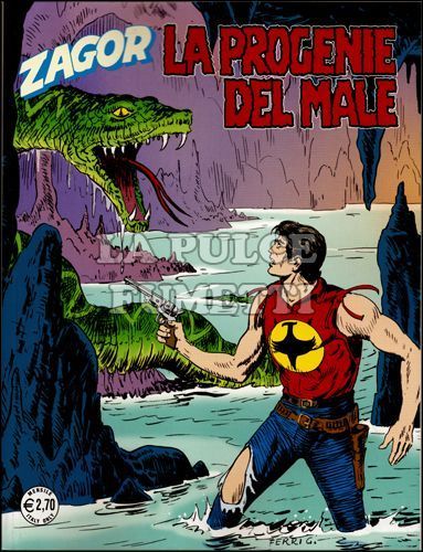 ZENITH # 601 - ZAGOR 550: LA PROGENIE DEL MALE